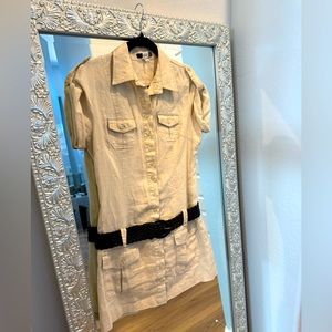 Ladies safari style dress